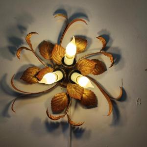 Hollywood Regency Wall Or Ceiling Light, 1960s/70s