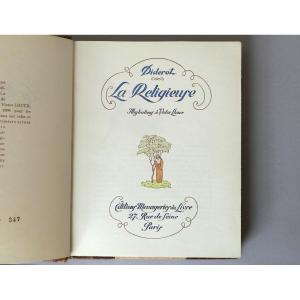 Diderot "la Religieuse" - Numbered & Illustrated