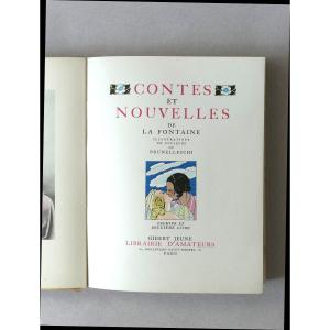 La Fontaine - "contes Et Nouvelles" - Illustrated Edition - Numbered