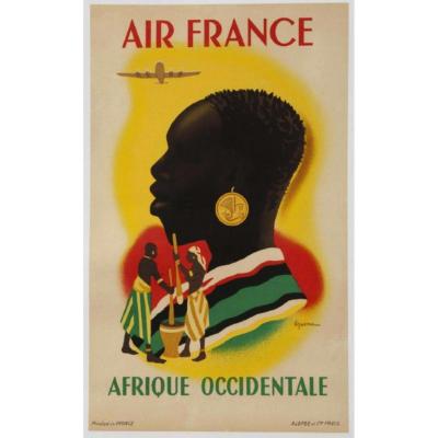 Air France Poster - West Africa
