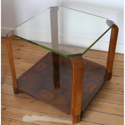 Art-deco Pedestal Table - Maurice Allet