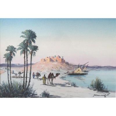 Vincent Manago - Animated Orientalist Landscape