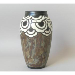 Sandstone Vase - Charles Catteau - Model D869a