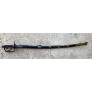 Traditional Troop Sabre Of The 2nd Regiment Of Chasseurs à Cheval (1802-1815).