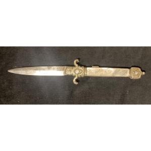 Louvetier Large Folding Knife. Châtellerault Circa 1850.
