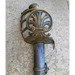 Sabre Of Artillery Colonel Léonce Frédéric Donop. France, 14th Century.