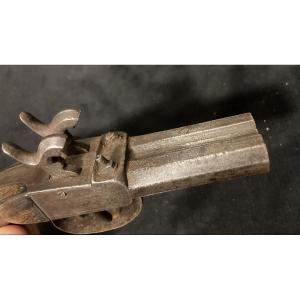 Travel Percussion Pistol. Circa 1850. France.