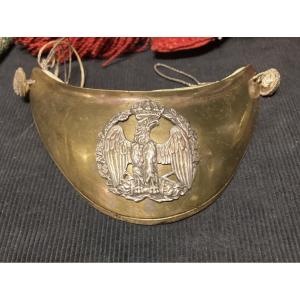 Infantry Officer's Gorget Of The Imperial Guard, Model 1804. First Empire.
