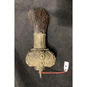 Helmet Plume Holder, First Empire Pattern. Antique.