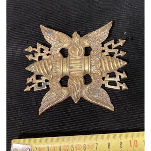 Cartridge Pouch And Bayonet Banner. First Empire.