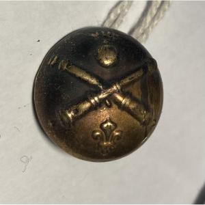Artillery Staff Officer's Button, Model 1829. Restoration. France.