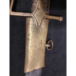 Reward Saber From The City Of Casres To Citizen Deltil, Eldest Son. Consulate / First Empire