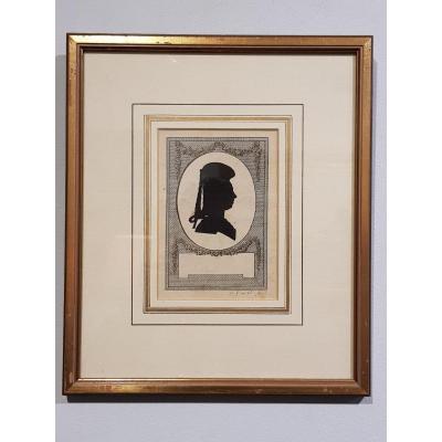 Engraving Of Silhouette