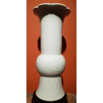 White Porcelain Vase, Japan
