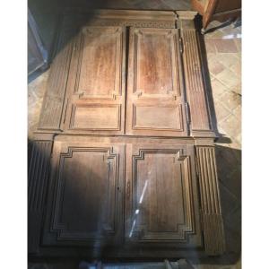 2 Facades Of Louis XVI Cupboard, XVIII