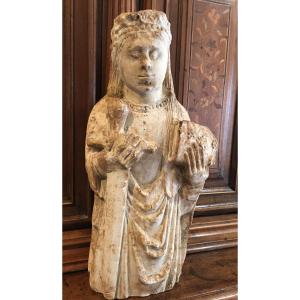 Statuette In Stone XIV Of St Paul