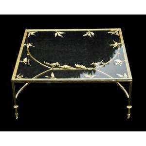 21st Century Bird Coffee Table Signed Jérôme Quilan