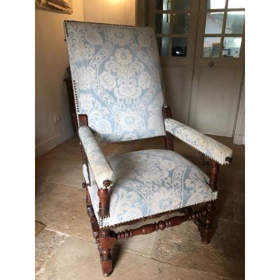 Louis XIV Armchair With XVIIIth System