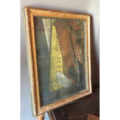 18th Century Golden Wood Mirror