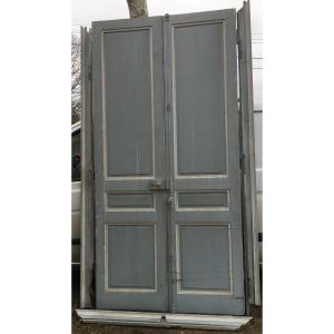Double Door With XIXth Frame No. 1