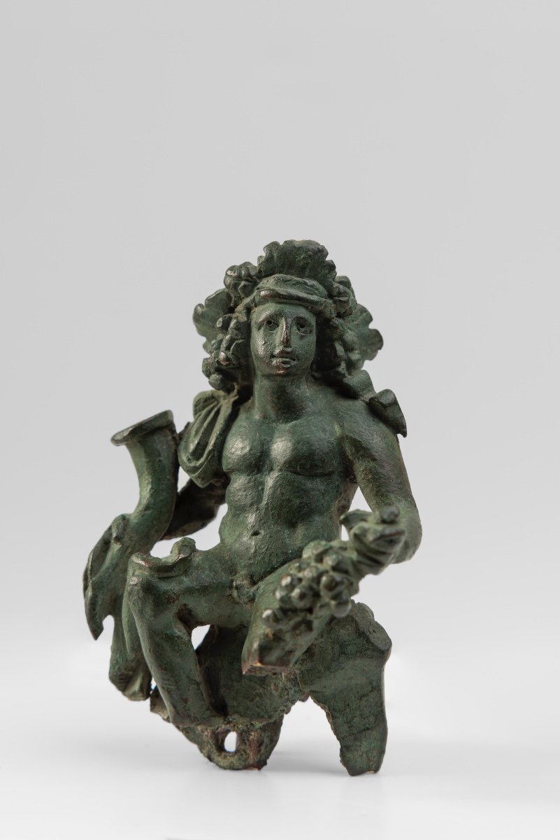 Figura Romana in bronzo di Dioniso, I secolo A.C.