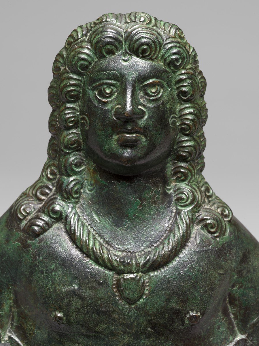 Buste Applique Gallo-romain, Empire Romain, IIIe/4e Siècle Après J.-c.-photo-1