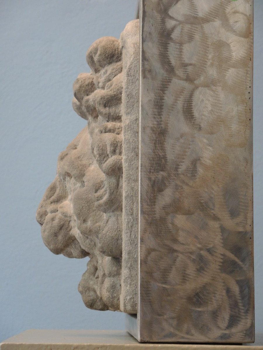 Tête De Lion En Relief, Florence, XVIe Siècle-photo-2