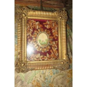 Early 19th Century Reliquary Frame.