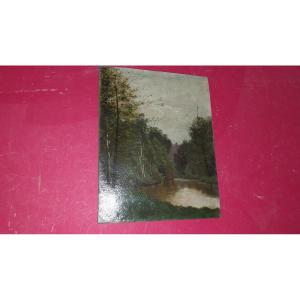 Mortefontaine, Painting 19th Time.