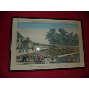Fontainebleau, Optical View, 18th Century.