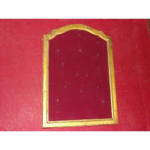 A Miniature Door, Reliquaries.... Louis XVI Period, In Gilded Wood.