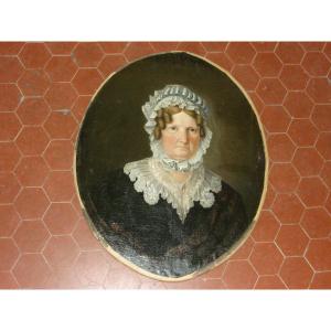 Lady Revêche, 19th Century Painting.