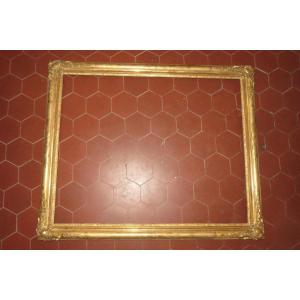 19th Century Frame, In Gilded Wood.