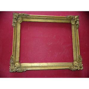 19th Century Frame, In Gilded Wood.