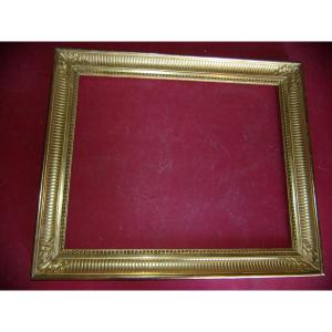 19th Century Frame, In Gilded Wood.