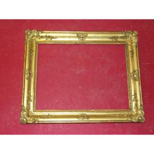 19th Century Frame, In Gilded Wood.