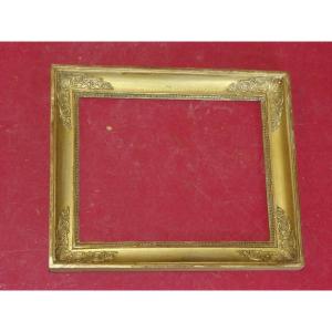 19th Century Frame, In Gilded Wood.