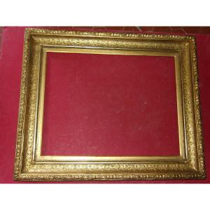 19th Century Frame, In Gilded Wood.