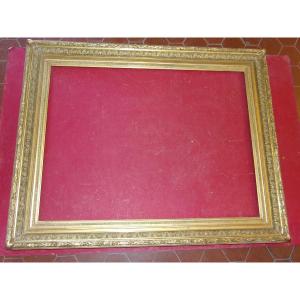 19th Century Frame, In Gilded Wood.