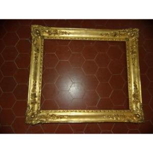 19th Century Frame, In Gilded Wood.