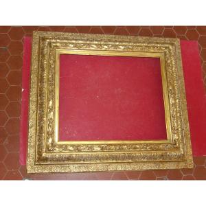 19th Century Frame, In Gilded Wood.