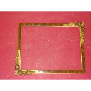 Wooden Frame From The Early 20th Century, Art Nouveau.