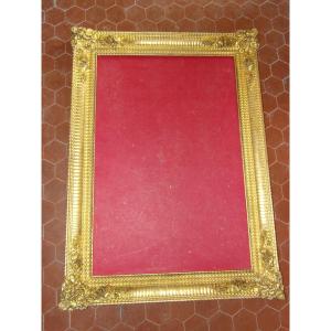 Large 19th Century Frame, In Gilded Wood.