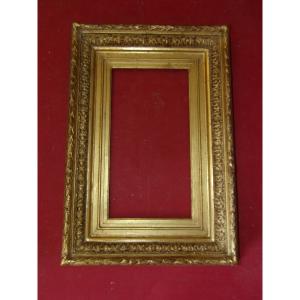 19th Century Frame, In Gilded Wood.