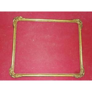 19th Century Frame, In Gilded Wood.