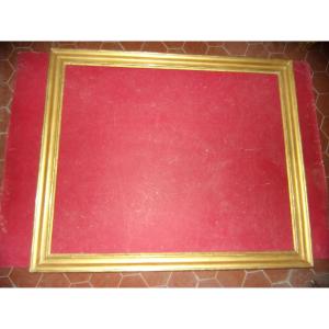 Large 19th Century Frame, In Gilded Wood.