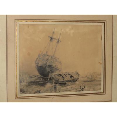 Marine Drawing Early 19th Time.