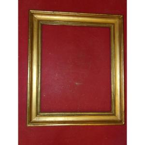 19th Century Frame, In Gilded Wood.
