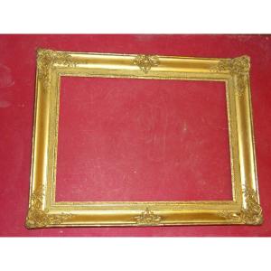19th Century Frame, In Gilded Wood.