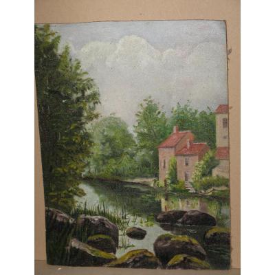 Oil Painting, Landscape, 20th.